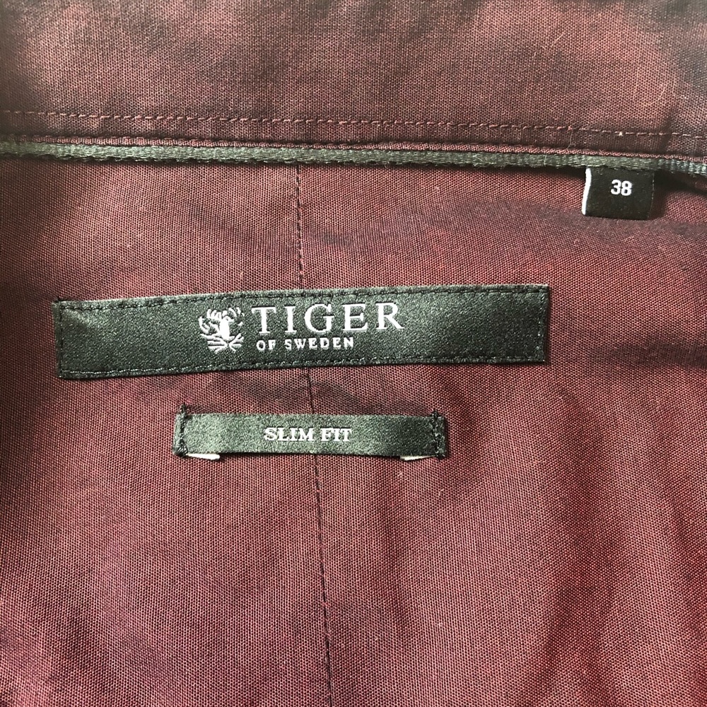 Tiger of Sweden Dark Brown Dress Shirt - Picture 3 of 6